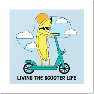 Living the Scooter life Posters and Art